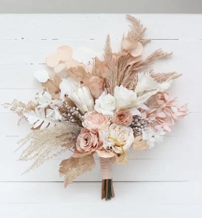 Rustic & Boho Bridal Bouquet