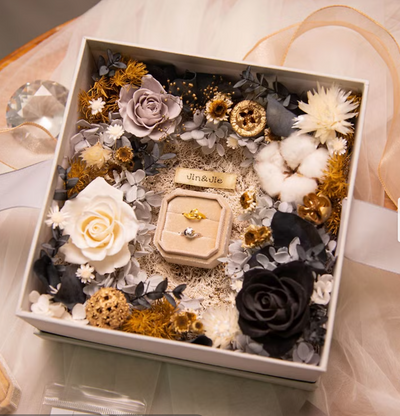 Preserved Flower Gift Set