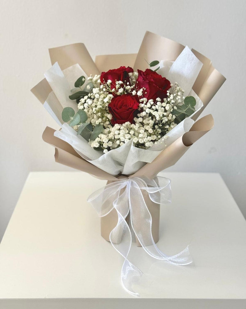 Classic Roses Bouquet - Red Roses