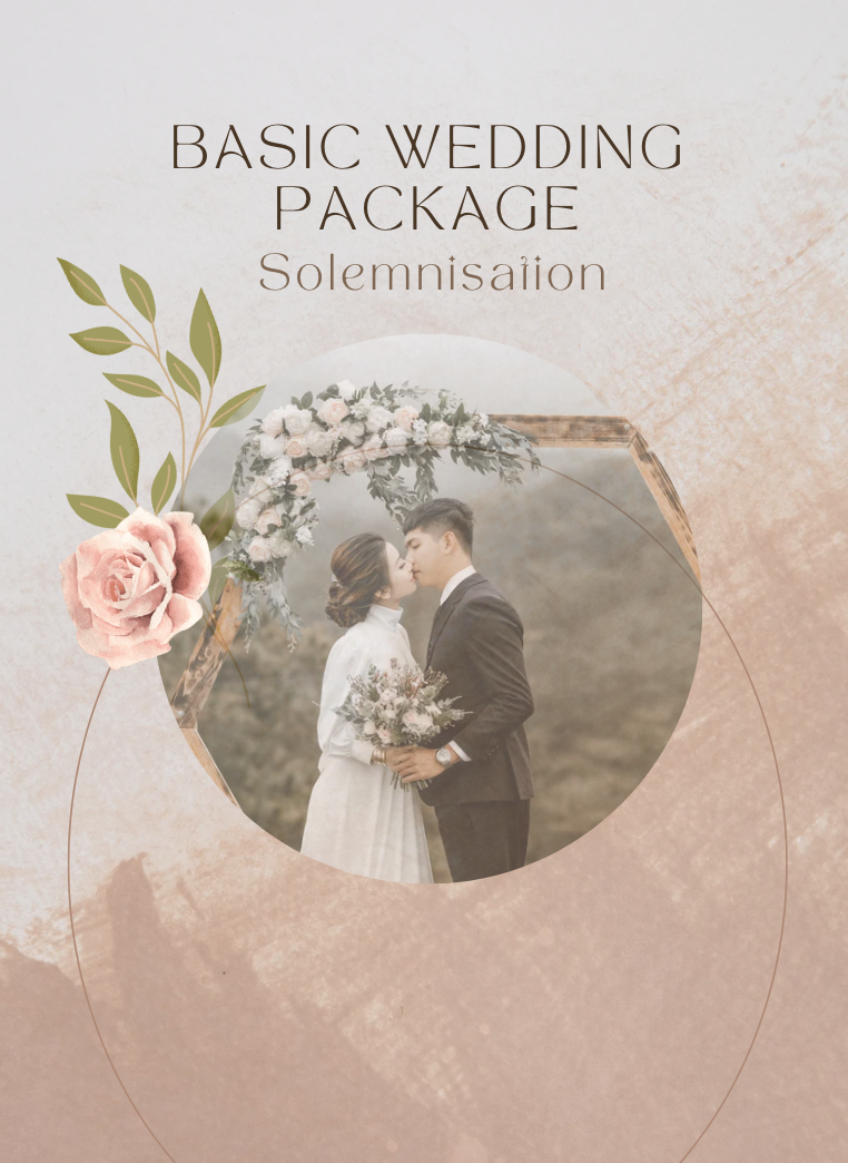 Basic Wedding Package - Solemnisation