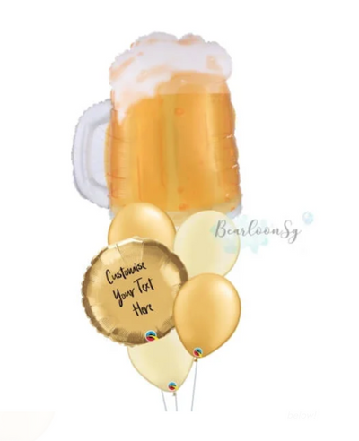 Large Congratulation Helium Balloon Bouquet - For Him