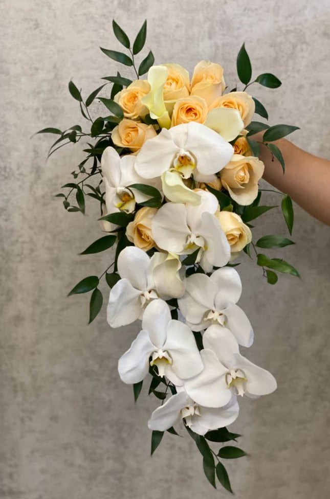 Cascading Bridal Bouquet - Bespoke