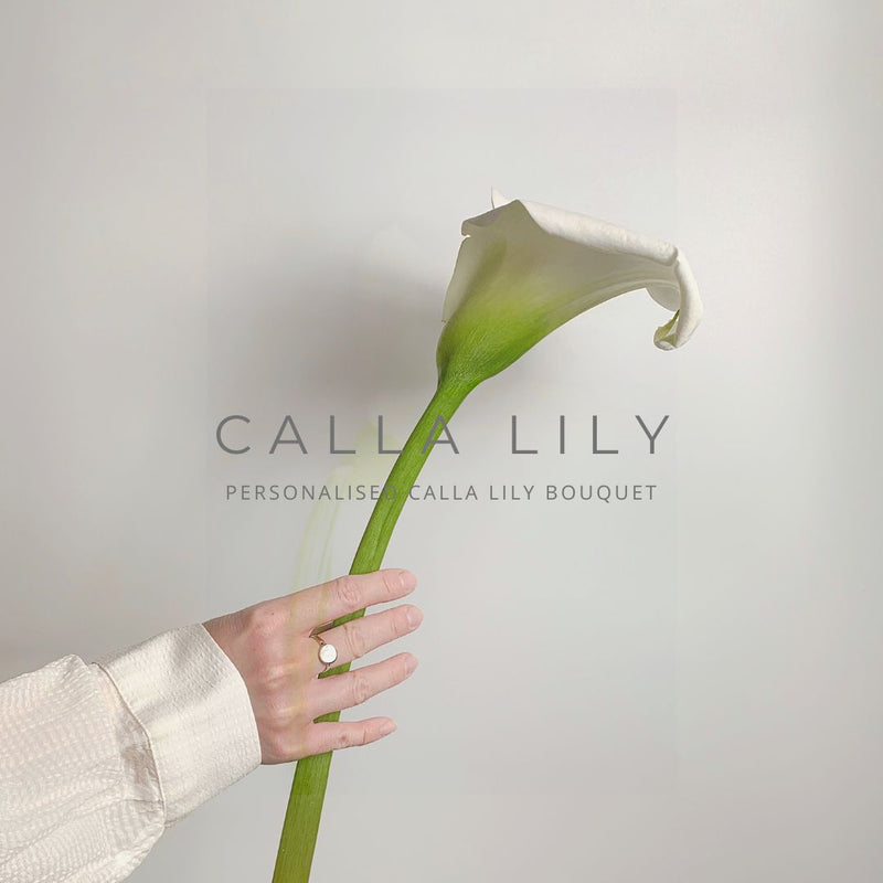 Personalised/Omakase Calla Lily Bouquet