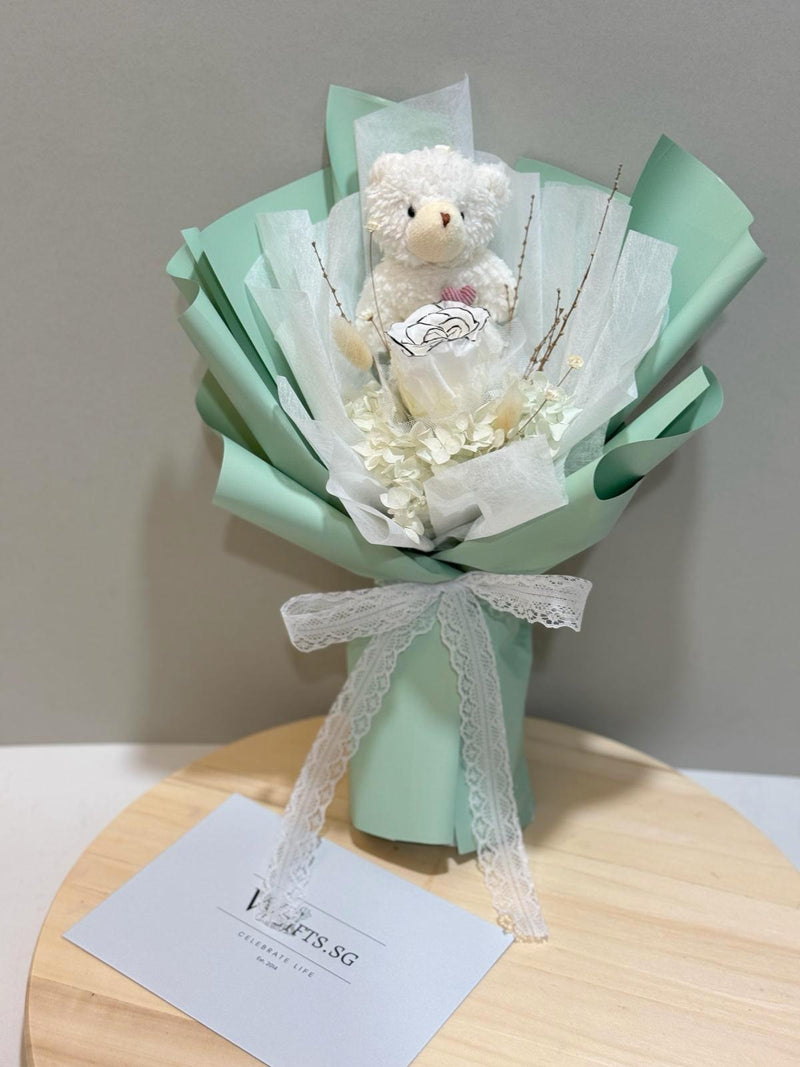 Soft Toy Bouquet - Single Rose