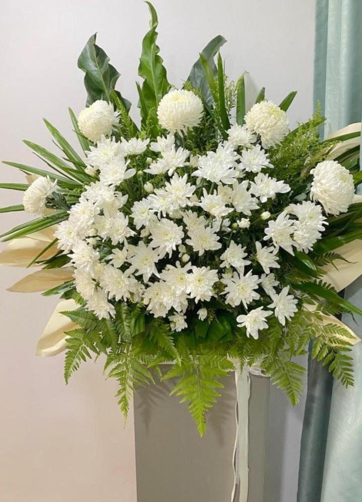 Classic Condolence Flower Stand - Farewell