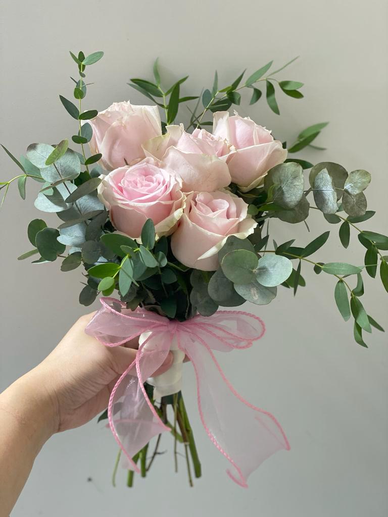 Classic Bridesmaid Rose Nosegay Bouquet