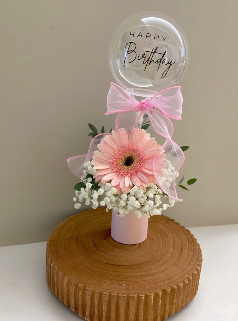 Balloon Bloom Box - Daisy Gerbera