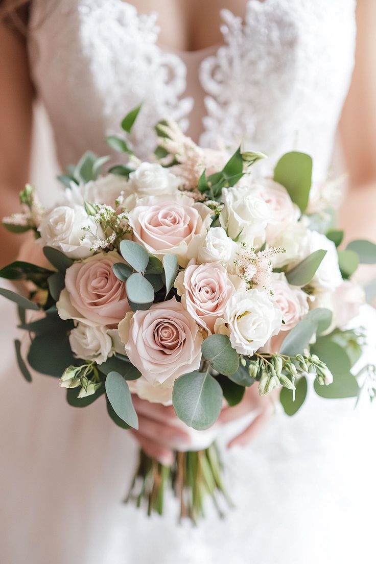 Freestyle Roses Bridal Bouquet - Bliss