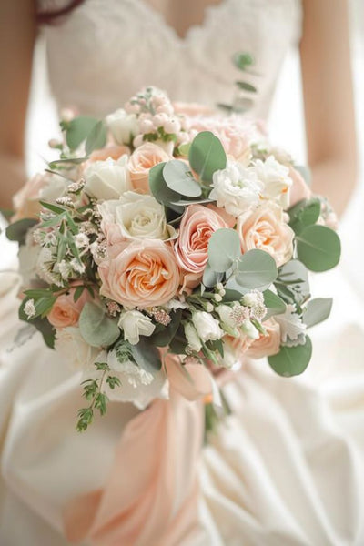 Freestyle Roses Bridal Bouquet - Bliss