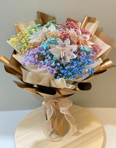 Money Bouquet - Flower Design Rainbow