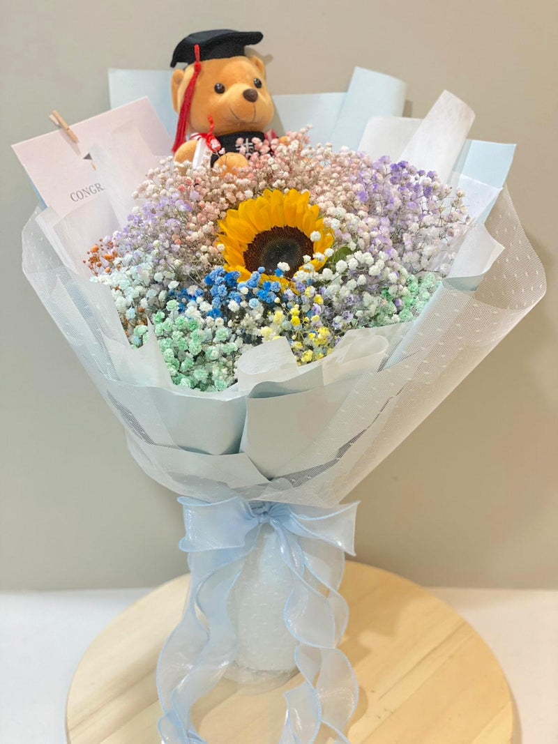 Graduation Flower Bouquet - Graduate!