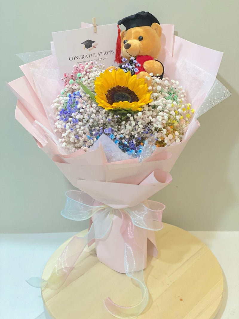 Graduation Flower Bouquet - Graduate!