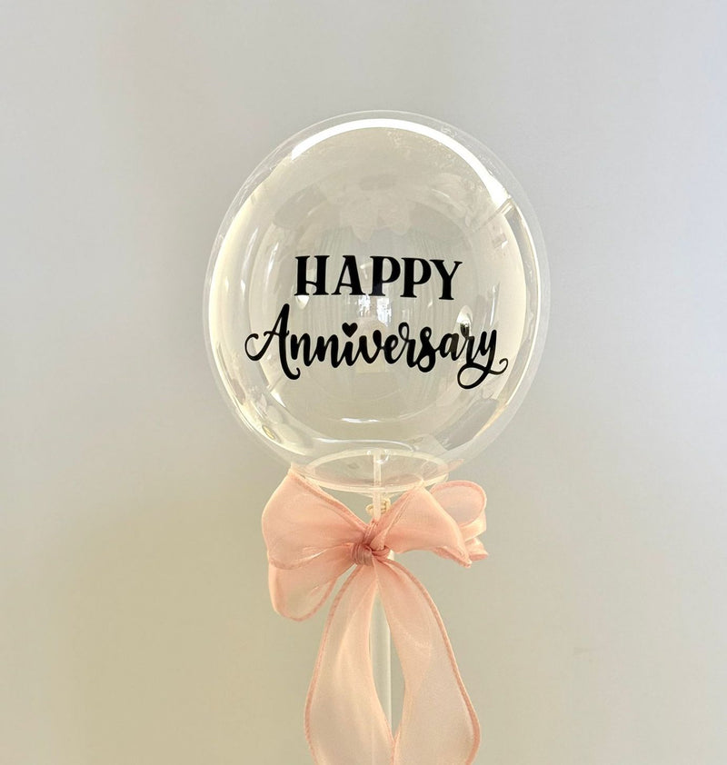 Happy Anniversary Mini Bobo Balloon