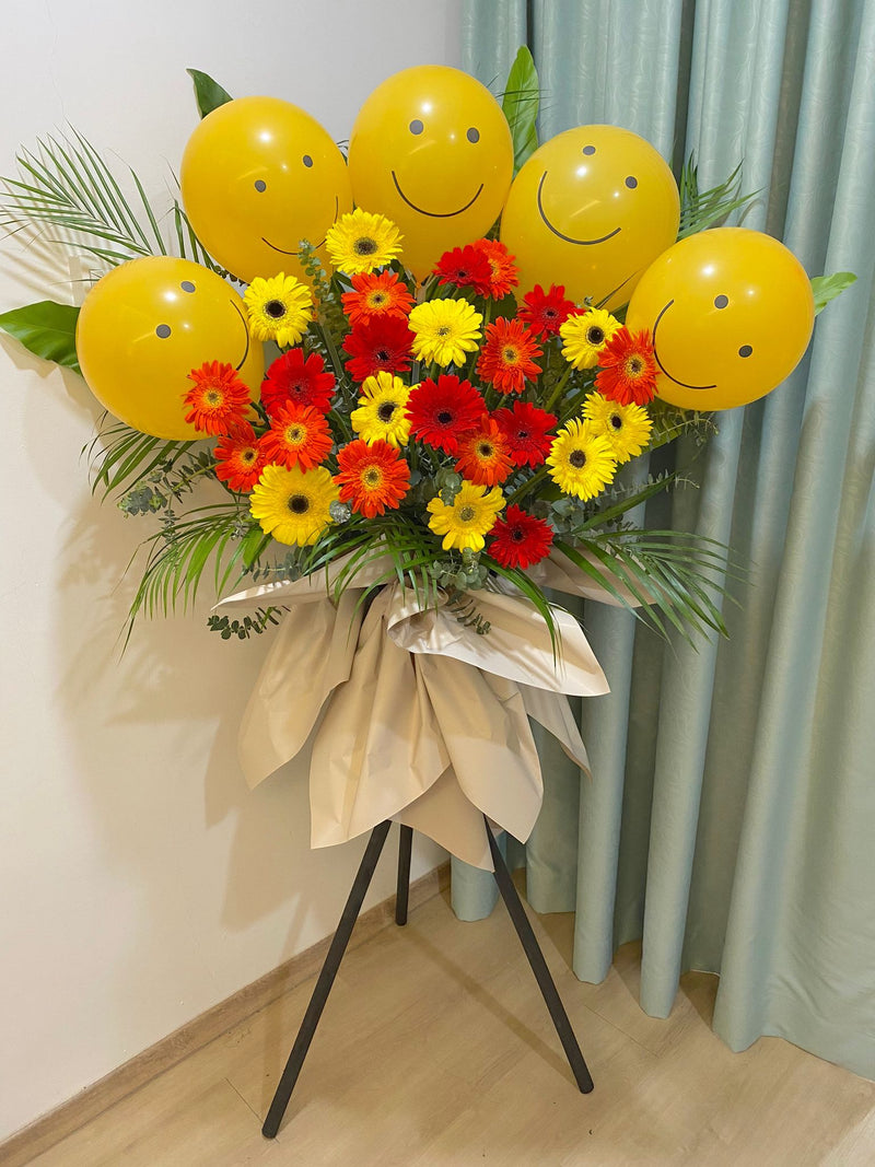 Congratulation Flower Stand - Celebration Time