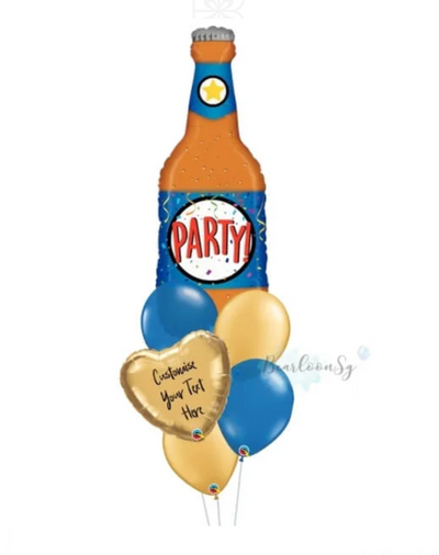 Large Congratulation Helium Balloon Bouquet - For Him