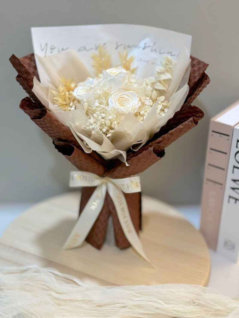 Exquisite Preserved Roses Bouquet