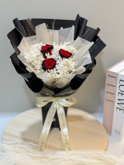 Exquisite Preserved Roses Bouquet