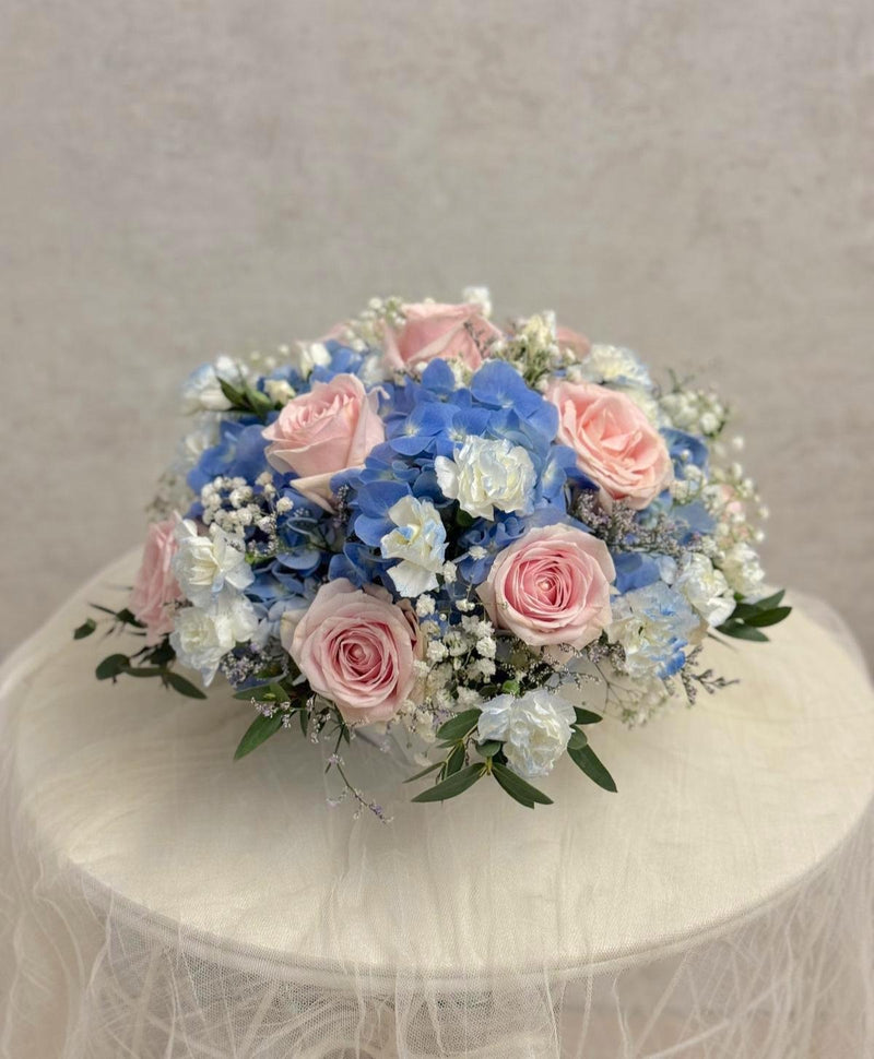 Low & Round Flower Centerpiece