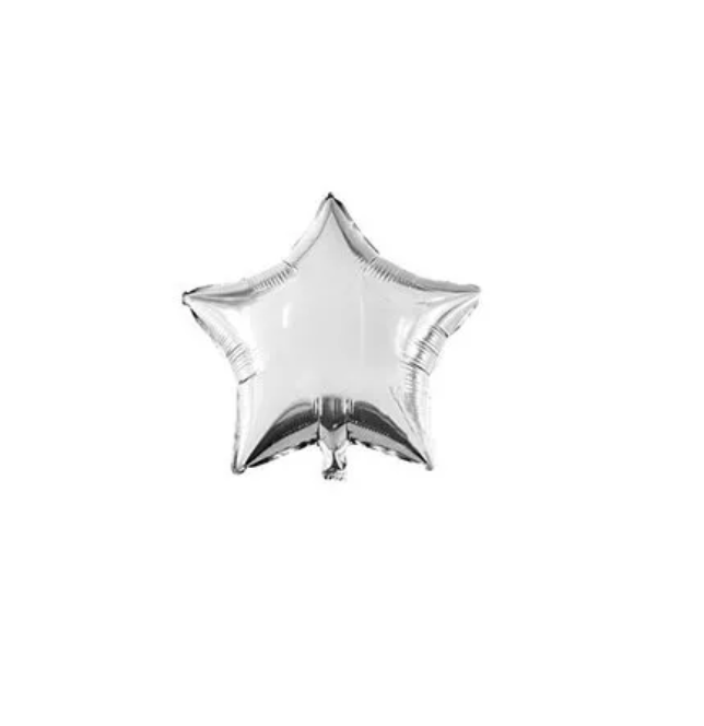 5-inch Silver Star Balloon