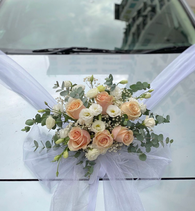 Classic Wedding Car Decor - Our Vow