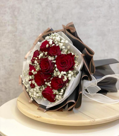 Signature Round Roses Bouquet