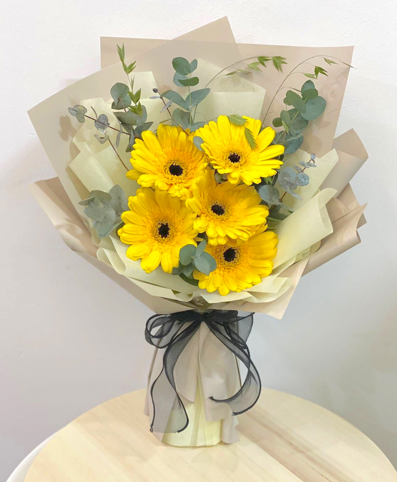 Signature Gerbera Daisy Bouquet - Autumn