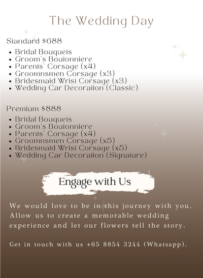 Basic Wedding Package - The Wedding Day