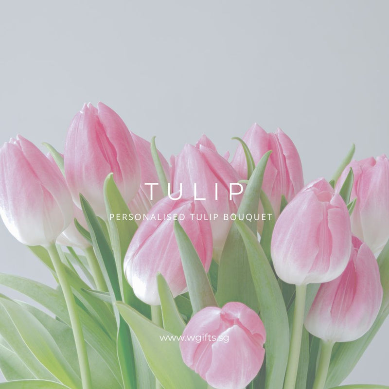 Personalised/Omakase Tulips Bouquet