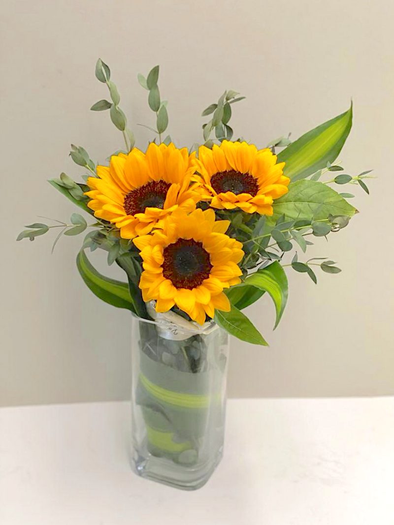 Vase Arrangement - Sunflower