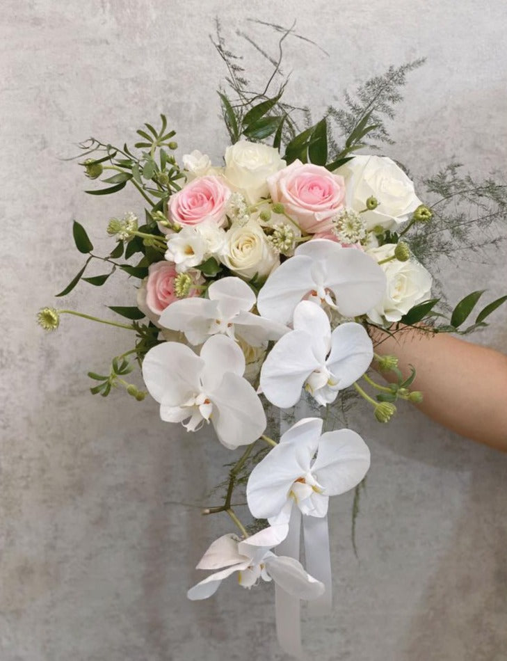 Cascading Bridal Bouquet - Eternal Love