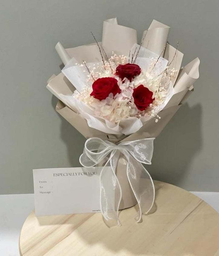 Classic Preserved Roses Bouquet