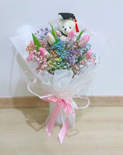 Graduation Flower Bouquet - Milestone