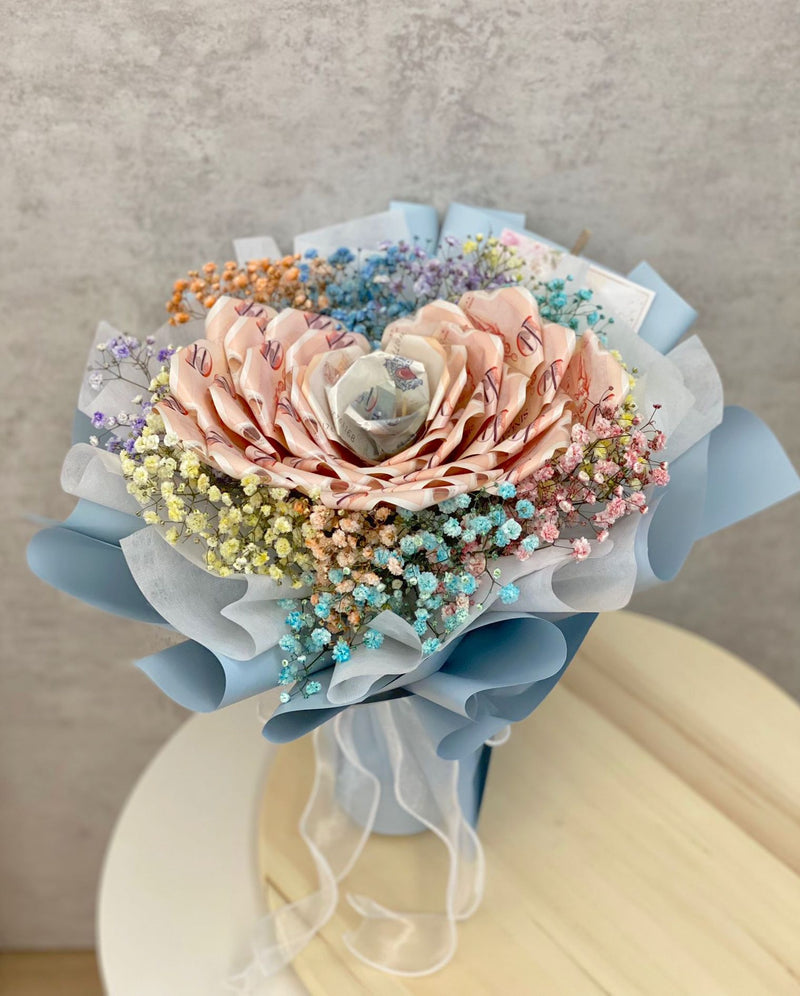 Money Bouquet - Heart Design