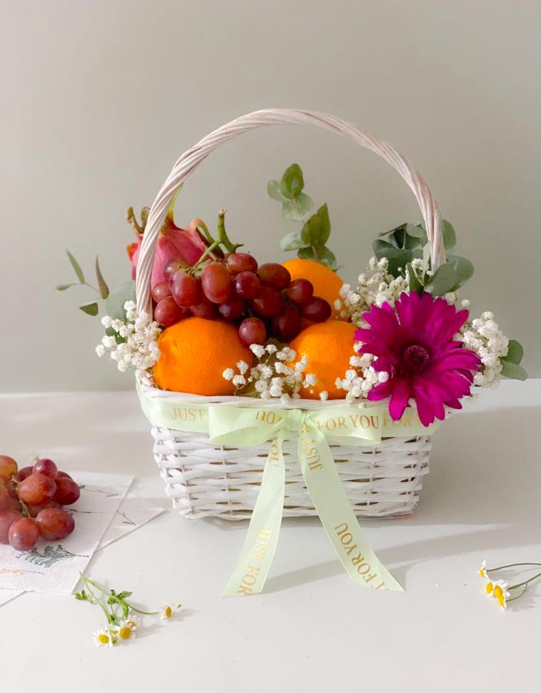 Fruits & Flowers Basket - GWS03