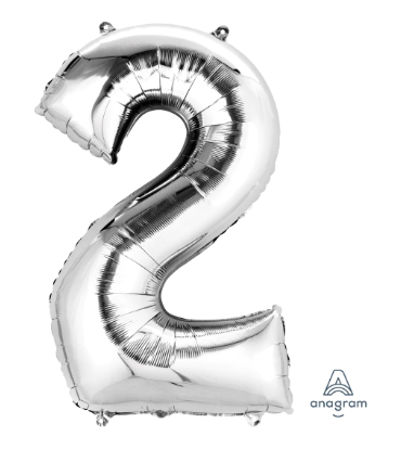 34" Number Foil Balloons